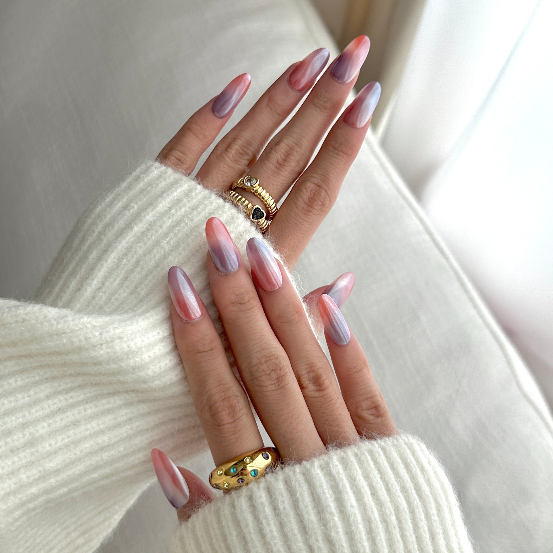 Pumpkin Spice Ombré Nails That Wow