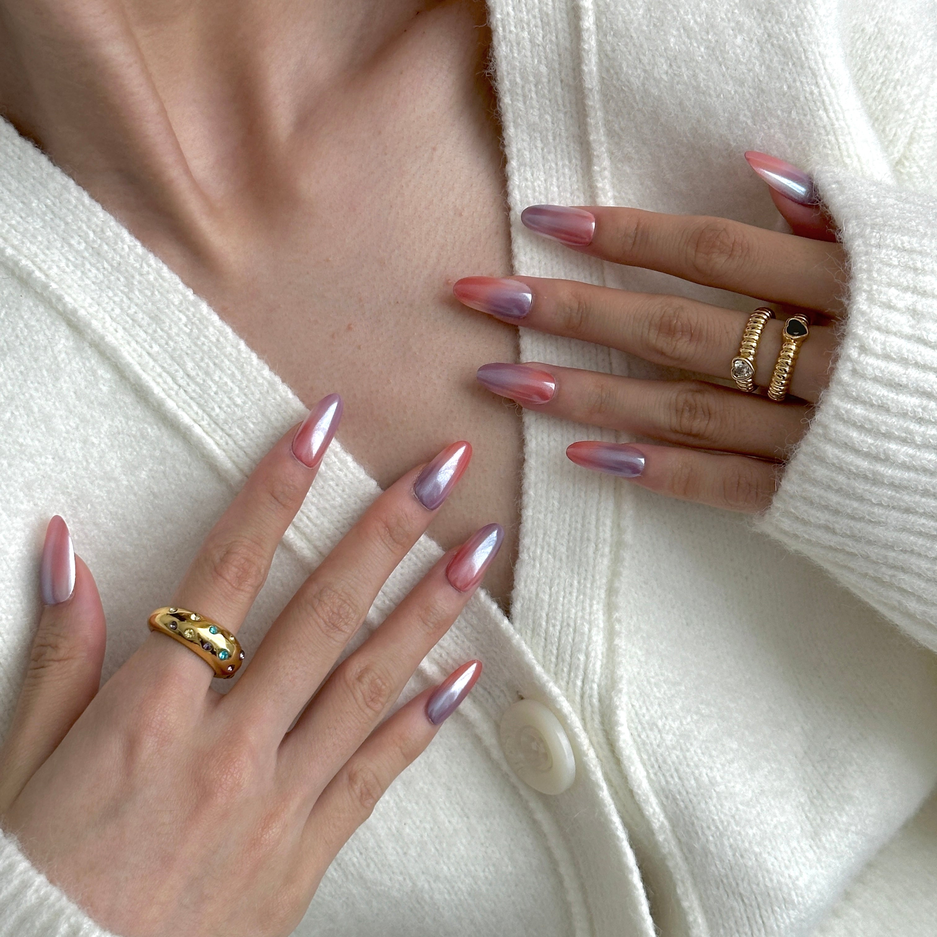 Pumpkin Spice Ombré Nails That Wow