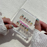 Glamade Signature press-on nail gift set with multiple styles